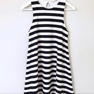 Altar’d State - Navy & White A-line Dress - M